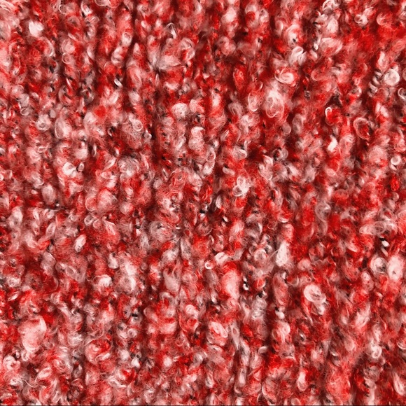 SOLD Free People BFF Cowl Neck Pullover Sweater in Scarlet Flame NWT - Picture 7 of 11